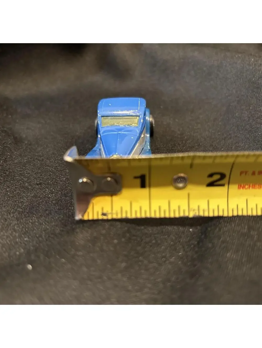 1930’S Bugatti Coupe DeVille Blue & Gray Hot Wheels 1980 Die-cast Car